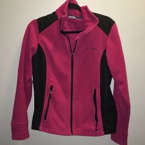 Fuschia Columbia Zip Up